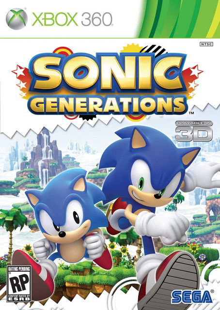 Sega Sonic Generations Xbox 360