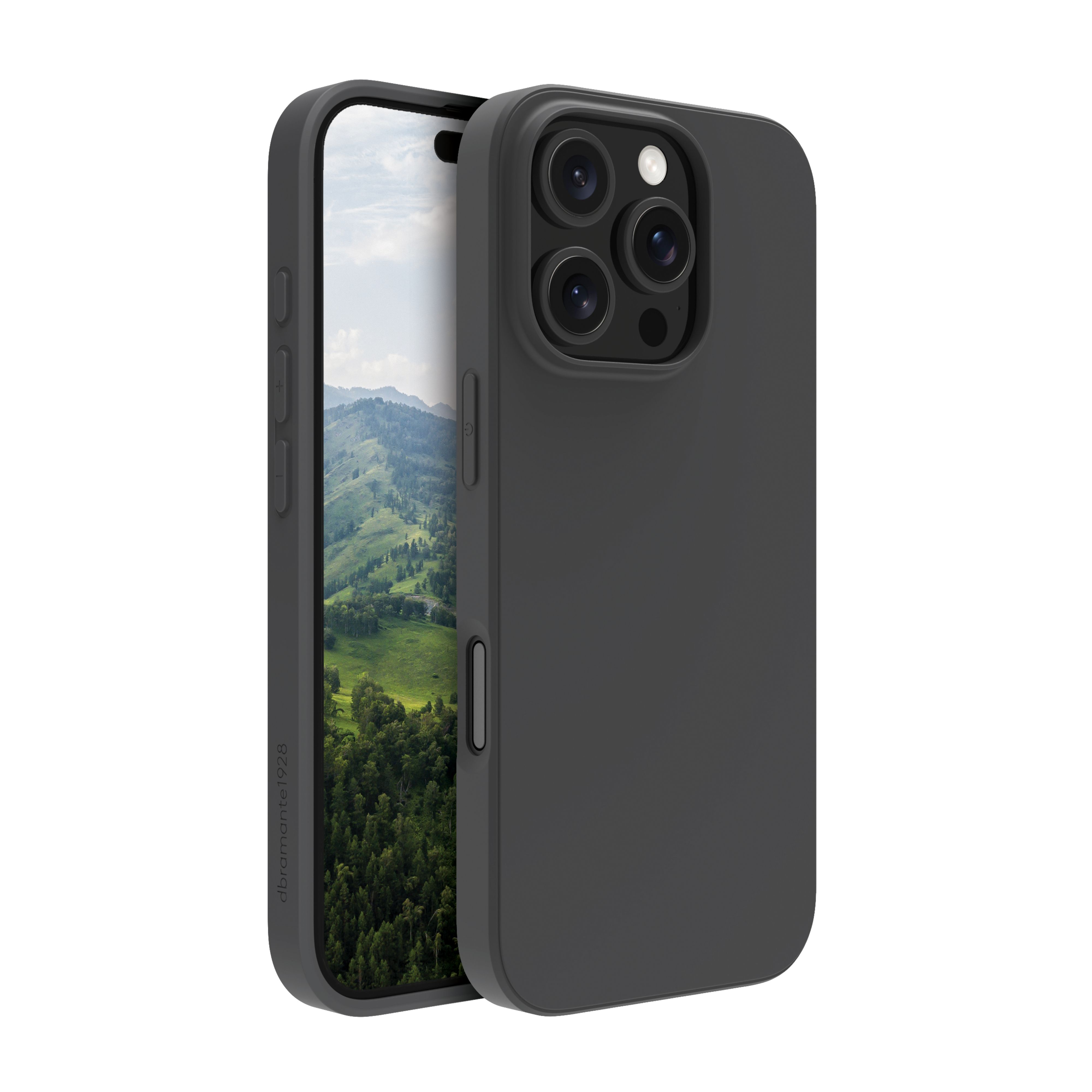 dbramante1928 Nuuk Hoes Zwart voor Apple iPhone 16 Pro Max