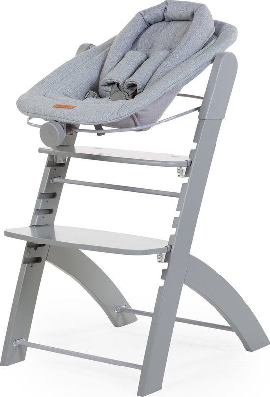 Childhome Evosit Newborn Zitje voor Kinderstoel - Jersey Grijs