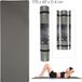 BE MIX Tapis de fitness - Tapis de yoga - Tapis de sport - Gris - 173x61x0,4 cm