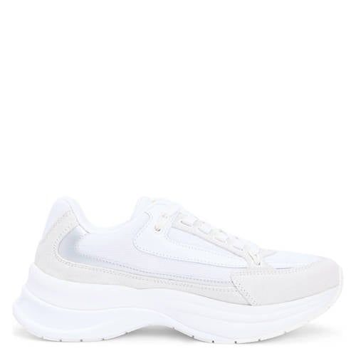Tommy Hilfiger chunky suède sneakers wit