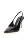 GUESS Nassir Sling Back hoge hakken voor dames, zwart.