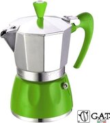 G.A.T. Italia Delizia Groen 3 kops - Percolator - 150ml - Made in Italy