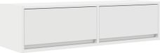 vidaXL TV-kast 100 x 31 x 25,5 cm Wit Bewerkt Hout