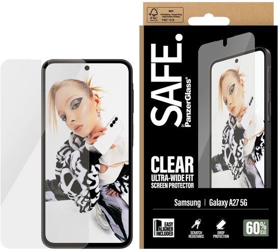 SAFE by PanzerGlass Samsung Galaxy A27 5G - Ultra-Wide-Fit