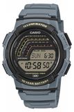 CASIO WS-1800 horloge, uni, blauw, quartz, digitaal, waterdicht tot 10 bar, batterijduur van 10 jaar
