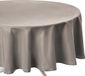 Atmosphera Tafelkleed polyester anti vlek - Rond - Dia 180 cm - Beige