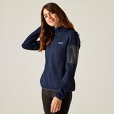 Regatta Jas Hiking Dames Fitted Zippered Pocket Aldean Softshell Blauw