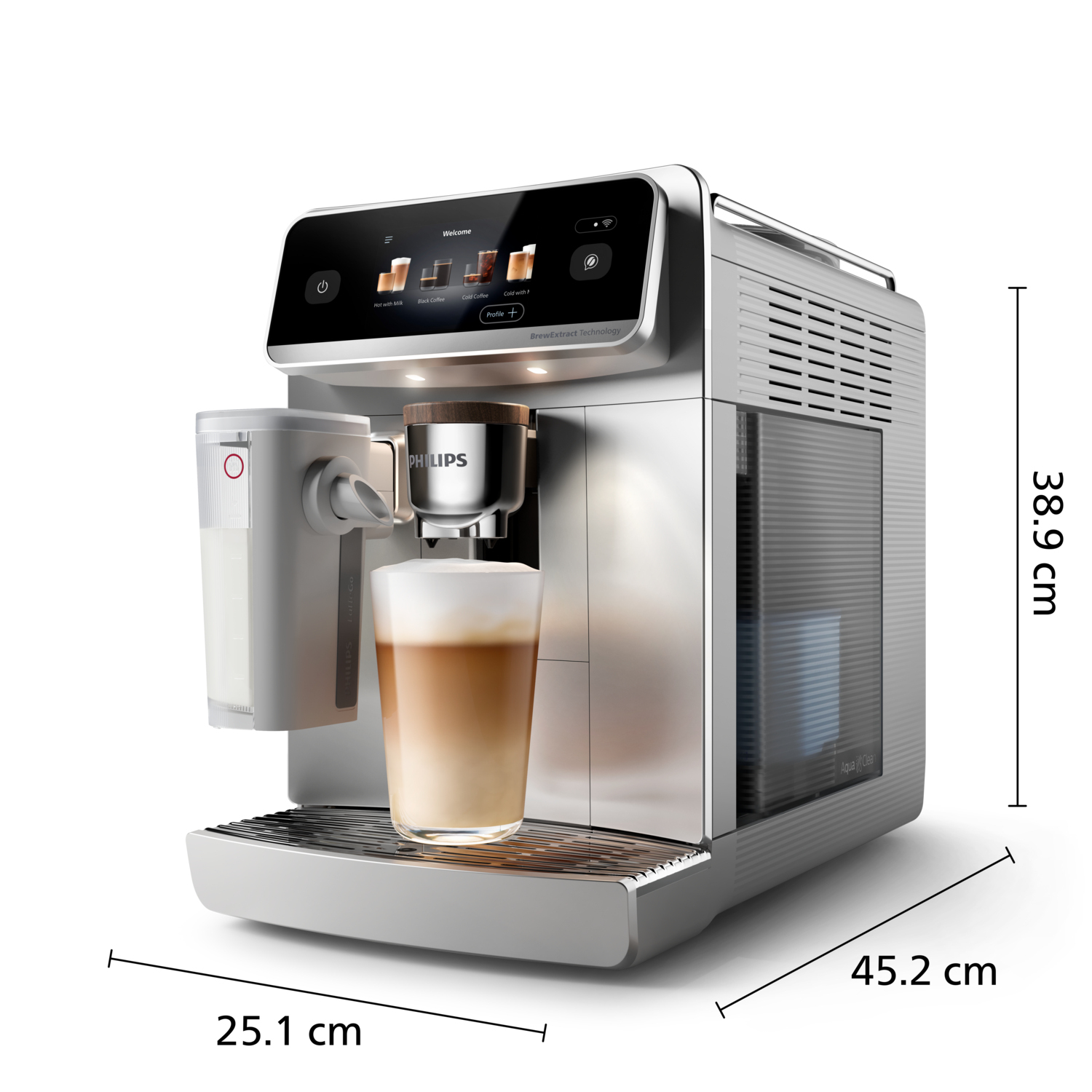 Philips Café Aromis 8000-serie Espresso Machine - Zilver
