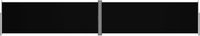 vidaXL Pare-vent rétractable 180x1000 cm noir