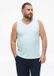 s.Oliver - Heren - Gemêleerde tanktop van katoenmix - Licht turquoise - 3XL