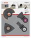 Bosch Professional tegelset 4-delig (specie en tegellijm, Starlock, accessoire voor multifunctioneel gereedschap)