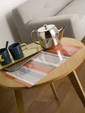 Calitex Colorama Stripe placemat, PVC oranje 44 x 28 cm