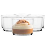Glasmark KROSNO 1992 Set Van 6 Ijsbekers Van Transparant Glas Ijsglazen Dessertglazen Vaatwasmachinebestendig 170 ml