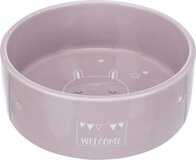 Trixie Junior Voerbak Keramiek Assorti - 16 cm - 800 ml - Wit