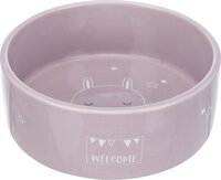 Trixie Junior Voerbak Keramiek Assorti - 16 cm - 800 ml - Wit