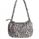 Tommy Hilfiger Handtas Zebraprint Polyester Unisex Volwassenen Dierlijke Druk Herfst/Winter