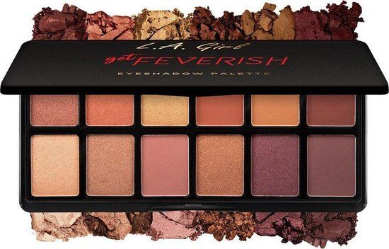 L.A. Girl Cosmetics LA Girl Eyeshadow Palette Get Feverish (GES415)
