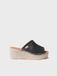 Toni Pons Espadrille plate sans arrière en cuir avec compensé et clous | MODENA