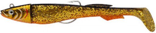 Berkley Power Sardine - Gold Motoroil - 12cm - 20g - Shad - 3pcs