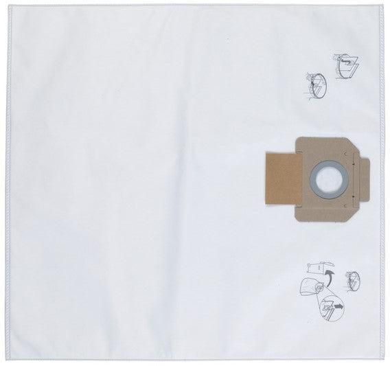 Filterzakken Fleece, 50 l - 5 stuks