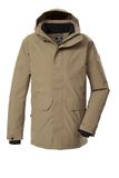 killtec Kow 85 Mn Prk heren Outdoor parka/functionele parka met afritsbare capuchon