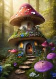 Alipson Puzzle Maison Champignon des Sous-Bois - 500 à 999 pièces