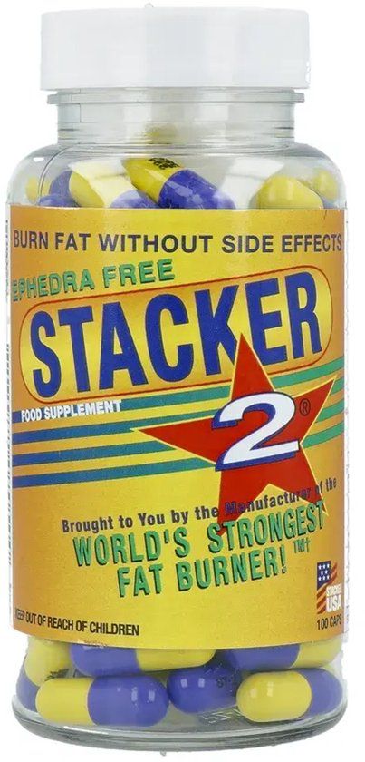 Stacker 2 Vital Ephedra Vrij Capsules