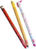 Legami - Uitwisbare Gelpen - Leieveheersbeestje - Unicorn - Giraffe - 3 stuks - Navulbaar