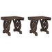 VidaXL Terras Grenenhouten Tuinstoel (2 stuks)