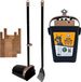 Bol Poepschep Swivel Bin & Rake Pooper Scooper - Noir