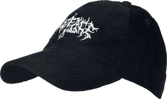 Paleface Swiss Logo Cord Cap Unisex Cap - zwart/wit - Standard