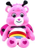 Troetelbeertjes Care Bears knuffelbeer 22cm - Lady Bug Cheer Bear pluche speelgoed