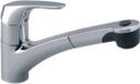 Ideal Standard Cerasprint B5347AA Robinet de cuisine avec douchette extractible Blanc Inox
