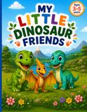 My Little Dinosaur Friends: A Cute Dinosaur Coloring Book for Kids Ages 3-5