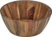 Home Deco Factory Schaal - D16 cm - acacia hout - rond - fruitschaal - kom