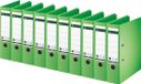 Leitz ordner 1007/1008, A4, rugbreedte 52 of 80 mm, groen