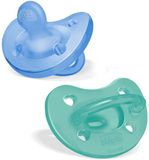 Chicco 00073087210000 fopspeen Ultra-zachte fopspeen Anatomisch Silicone Blauw