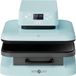 StarTech Warmtepers Automatische T-shirtpers 38x38 cm vlak 1500 W Geschikt voor sublimatie en vinyl EU-stekker Lichtblauw