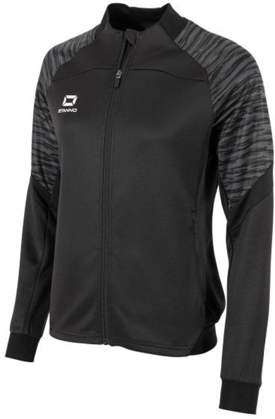 Stanno Bolt Full Zip Top Dames - Zwart - Maat L