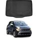 Omac Fiat 500l 2012-2023 en caoutchouc noir tapis de coffre