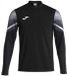 Joma Elite Xi Sweatshirt met halve rits zwart