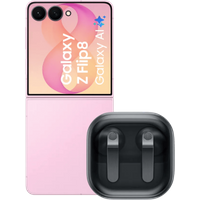 Samsung Galaxy Z Flip 8 512GB Roze 5G + Samsung Galaxy Buds4 Zwart