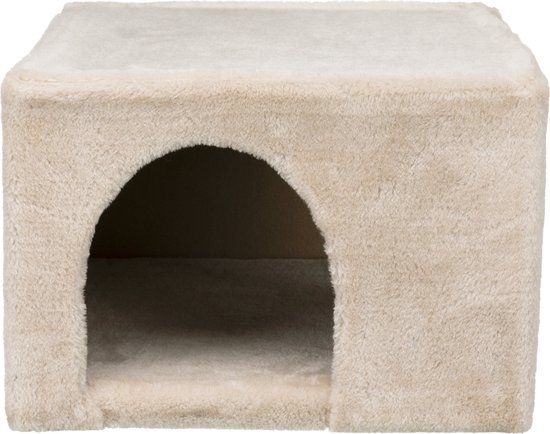 Trixie Knaagdierhuis Iglo Pluche - Beige - 36x36x25 cm