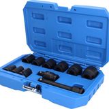 BRILLIANT TOOLS 1/2" Kracht-doppenset zeskant 11-delig. kort - BT022645