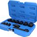 BRILLIANT TOOLS 1/2" Kracht-doppenset zeskant 11-delig. kort - BT022645