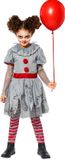 amscan Riethmüller Europe GmbH Killer clown kostuum voor meisjes