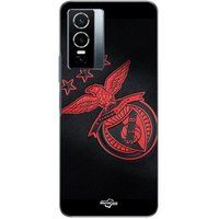 Benfica Coque Pour Vivo Y76 5G SLB FOND NOIR