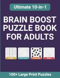 Brain Boost Puzzle Book for Adults