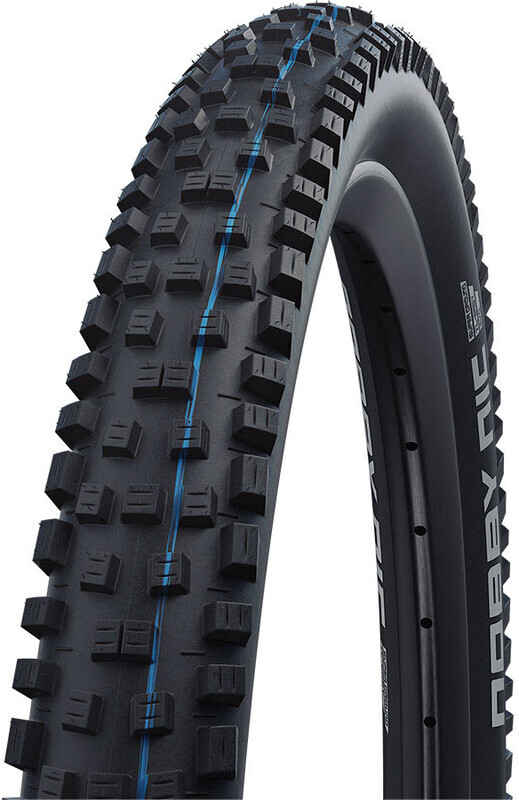 Schwalbe Nobby NIC HS602 ST, uniseks, volwassenen, zwart, 27 inch